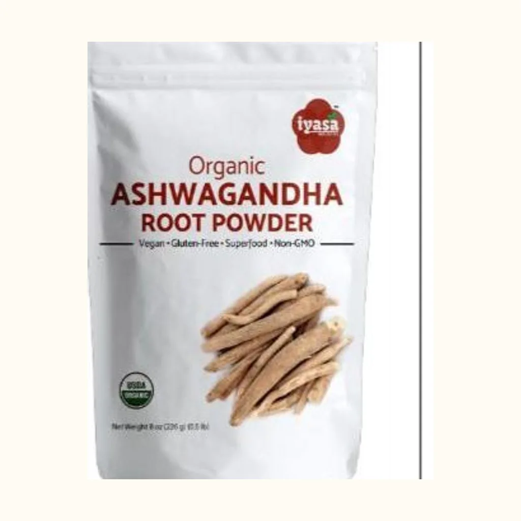 Organic Ashwagandha Root Powder, Iyasa