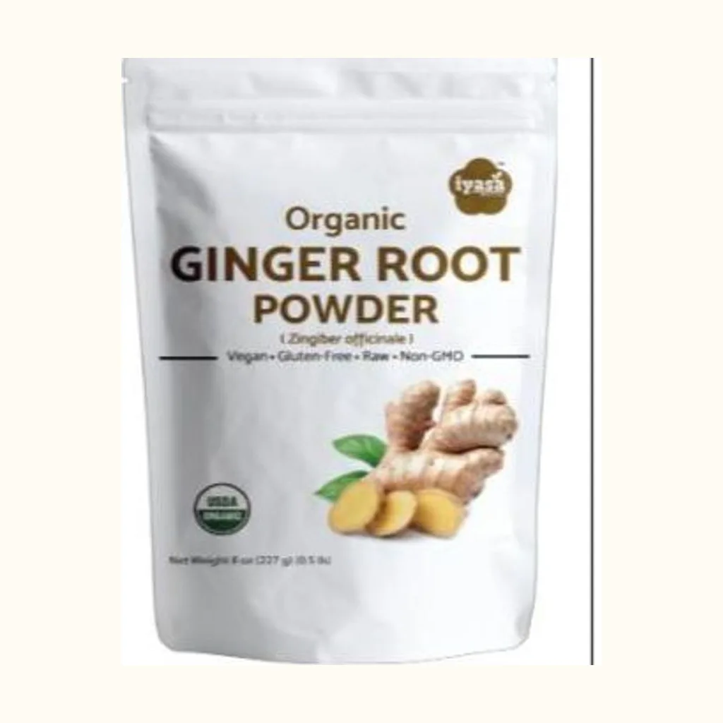 Organic Ginger Root Powder, Iyasa