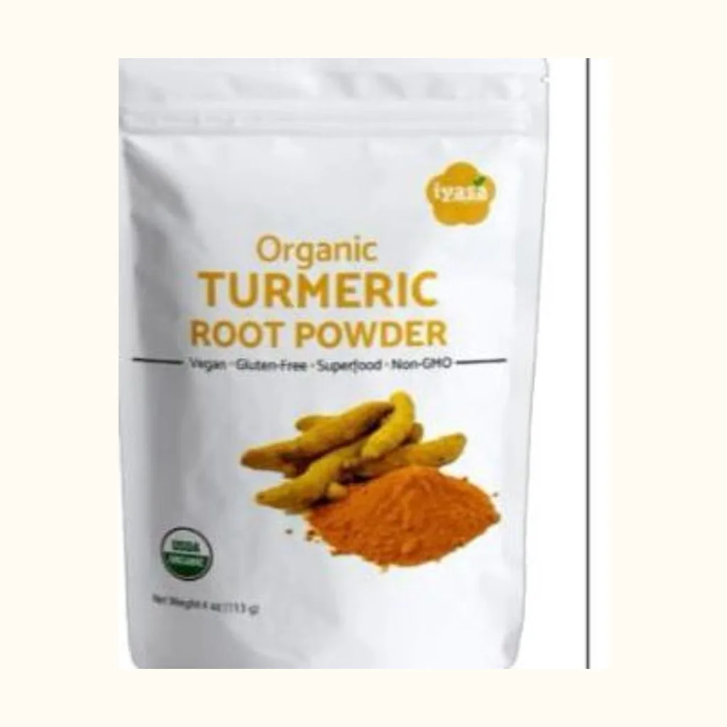 Organic Turmeric Root Powder, Iyasa